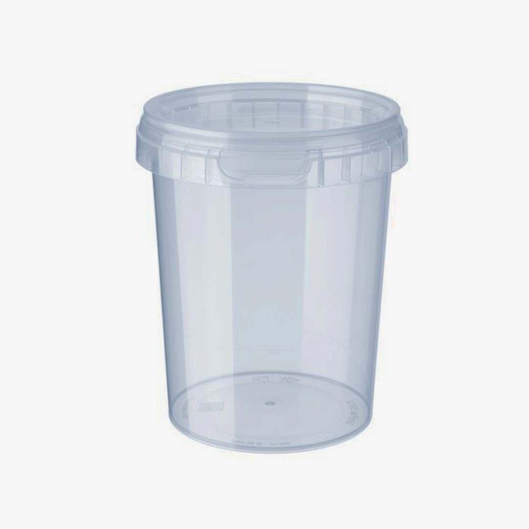 520 ml Transparent PP Container with Lid